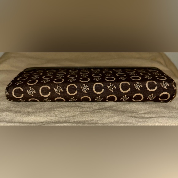 Celine Macadam C Canvas Brown Long
Wallet Authentic Vintage A+ condition - Picture 3 of 12